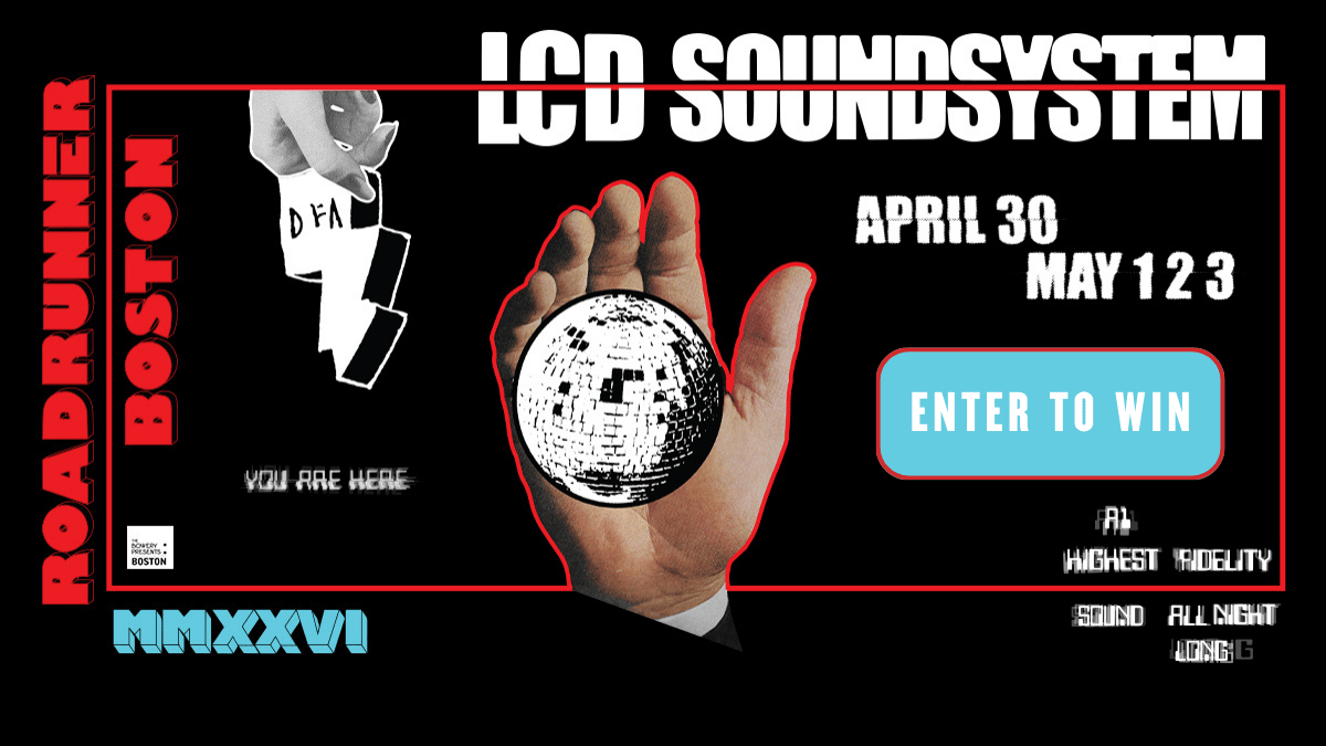 925theRiver's tweet photo. Oh baby!! 🔥 @lcdsoundsystem is back in Boston for a FOUR-night residency at @roadrunnerbos - April 30 + May 1, 2 &amp; 3 - and it’s about to be one massive dance party 💃🕺

Enter by Sunday at midnight to WIN TICKETS! 🎟🎸
https://t.co/nU6OLHSkOC https://t.co/ZoEVcqL4ZX