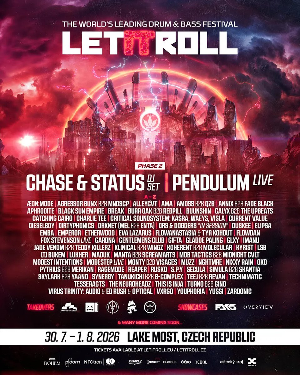 Here it is! I'm so happy to announce I'm playing Let It Roll this year🔥

Can't ******* wait!!!!
