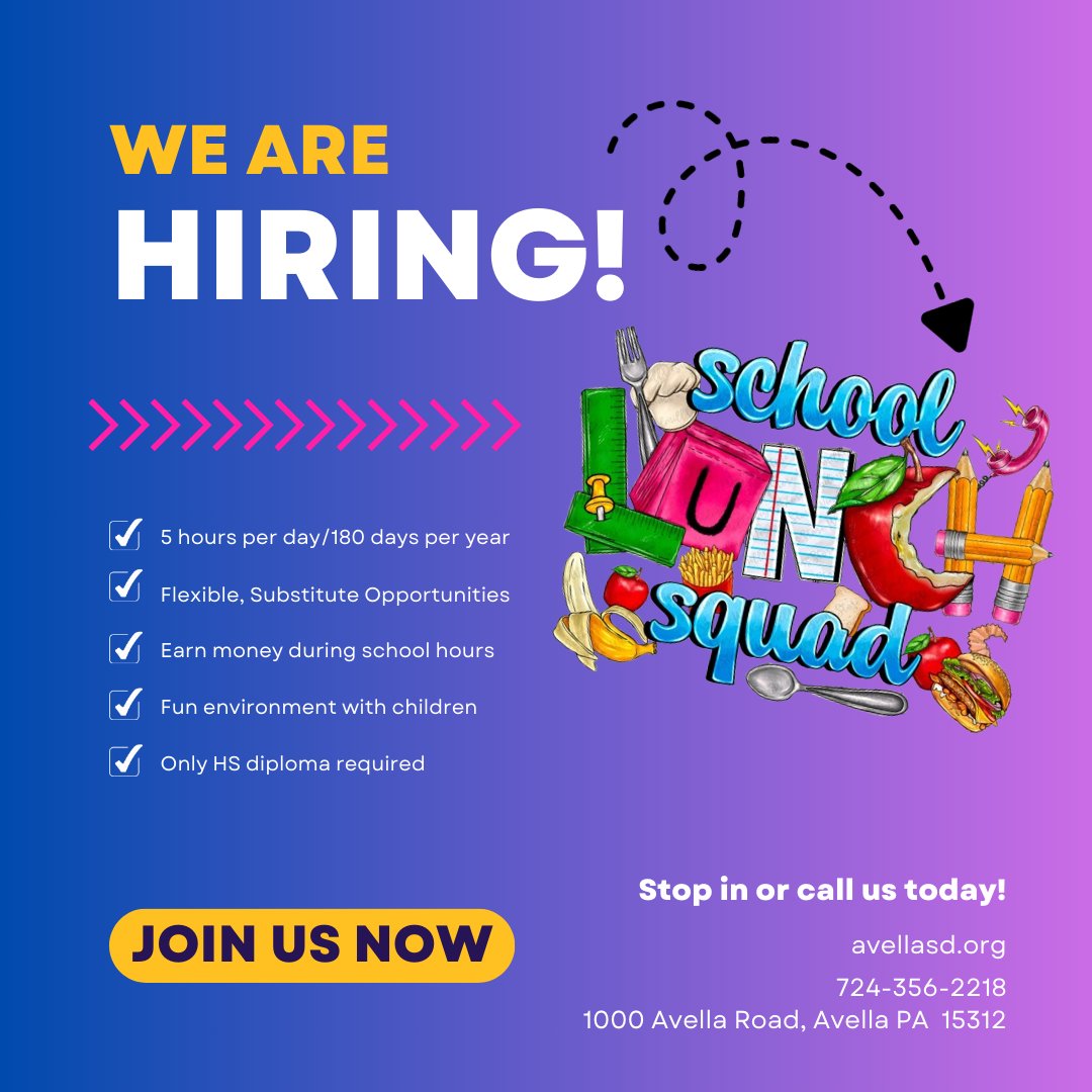 Avella Area School District tweet media