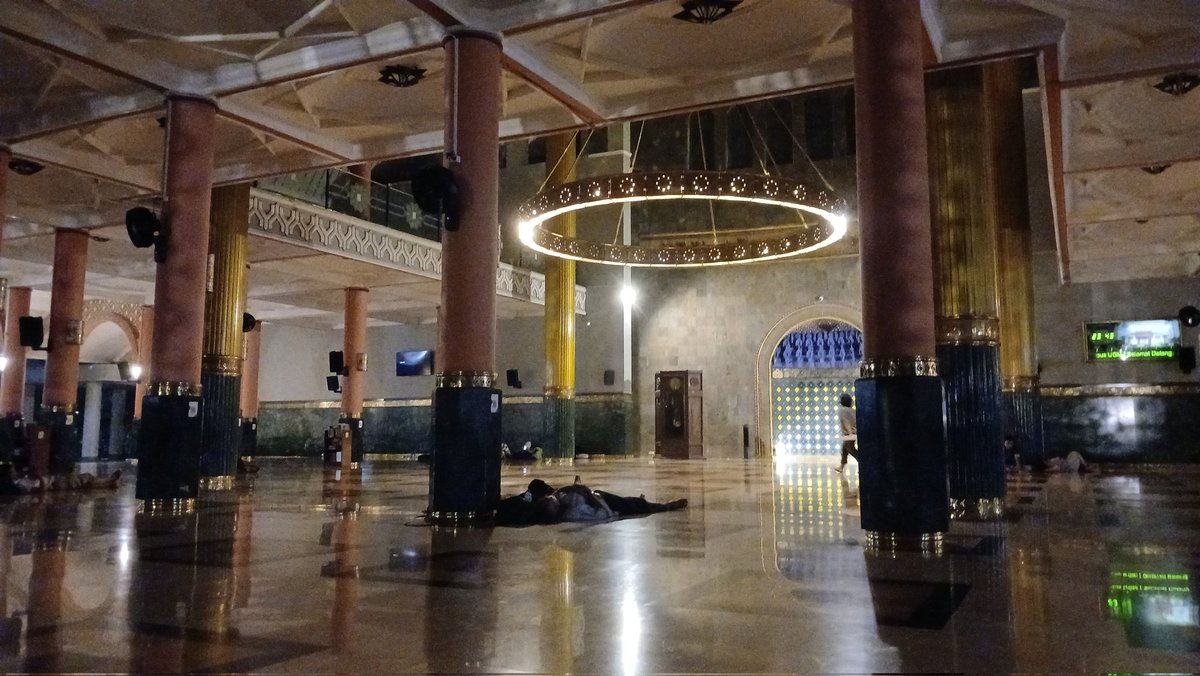 siap war sahur di maskam, 23.45.