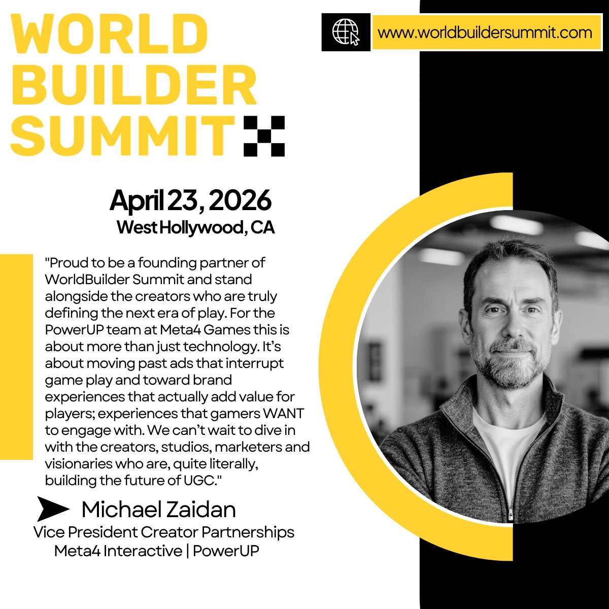 WorldBuilder Summit tweet media