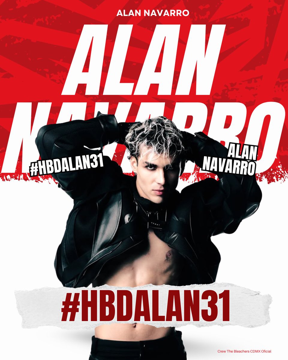 Hoy es un día muy especial para ti <a href="/alannavarro/">Alan Navarro</a> y para tu familia de heartbreakers, nos llega de emoción festejar un año más a tu lado de verte crecer a lo largo de estos años y siempre vamos esta contigo #HBDALAN31 #HBDALANNAVARRO