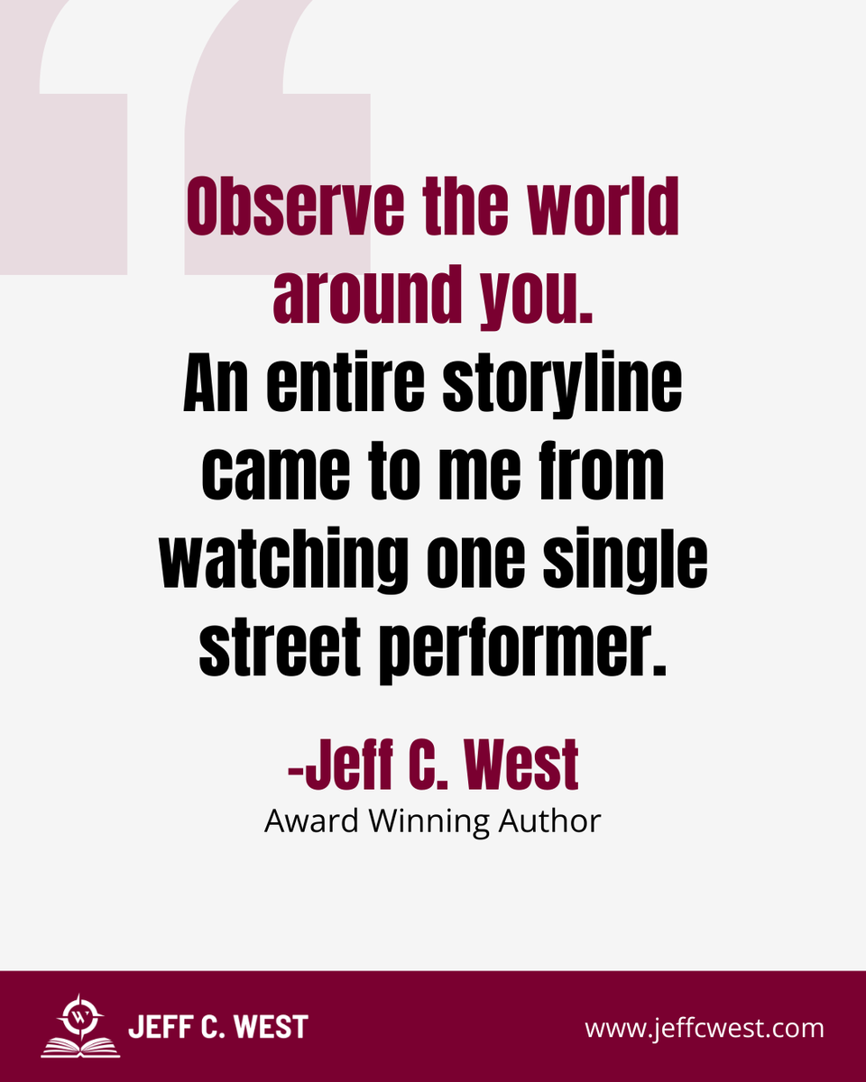 Great stories don’t always start at a desk.
Sometimes they begin by observing the world around you. One street performer was all it took to spark an entire storyline.