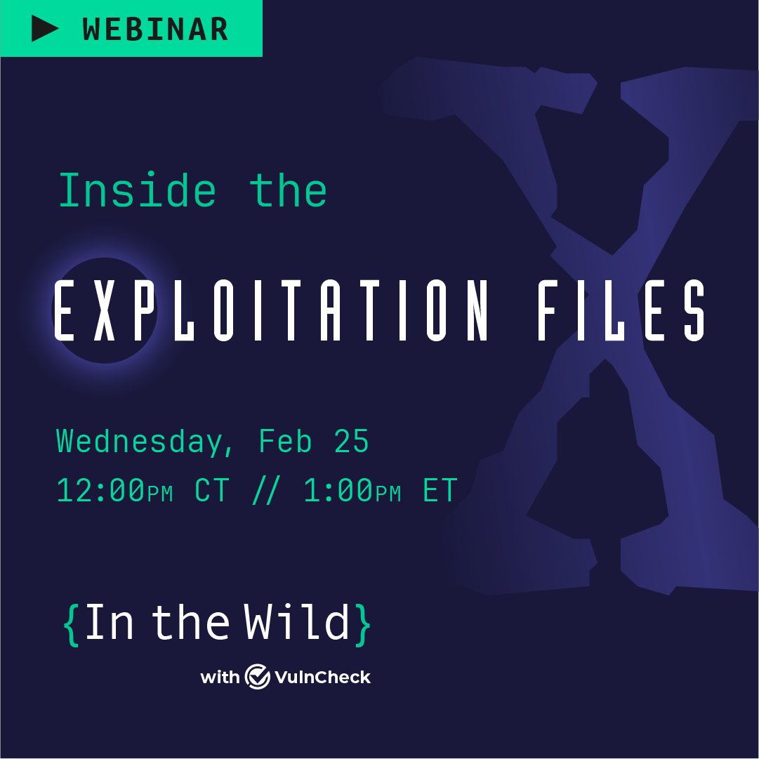 VulnCheck tweet media