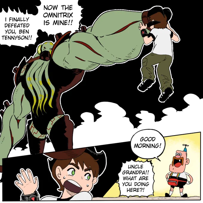 Uncle Grandpa vs Vilgax 