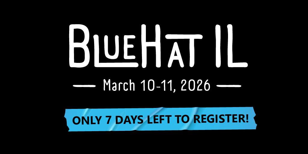 BlueHat IL tweet media