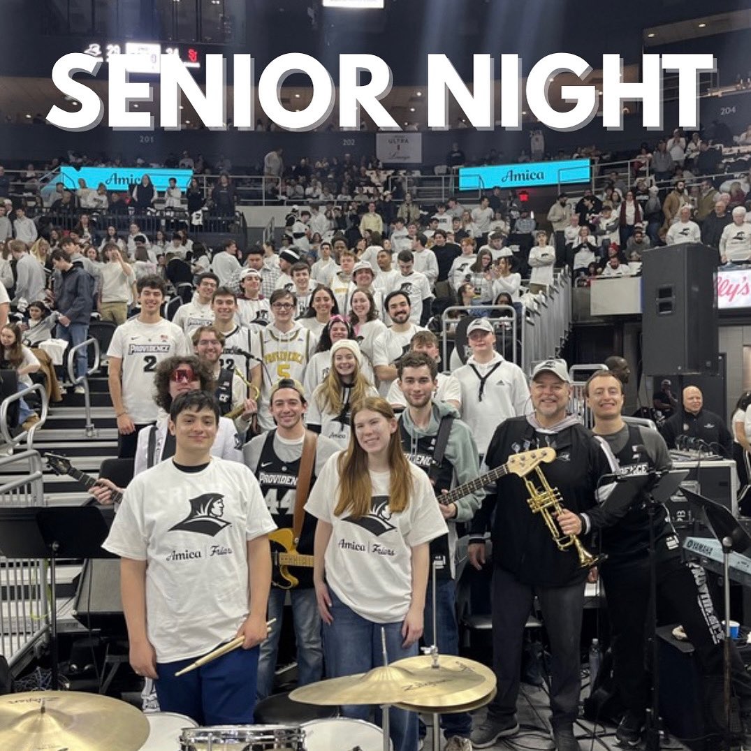 Come join us at the AMP tonight to honor our 12 amazing seniors! It’s Pink Out night against Xavier for <a href="/pcfriarsmbb/">Providence MBB</a> so be sure to wear your pink!
