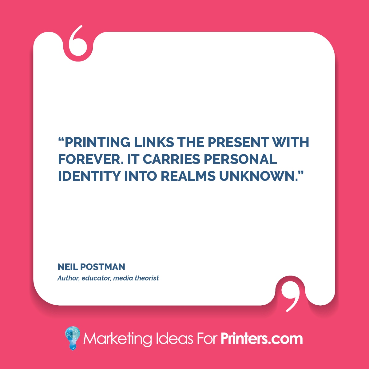 Ideas to Help Printers Sell More Printing tweet media