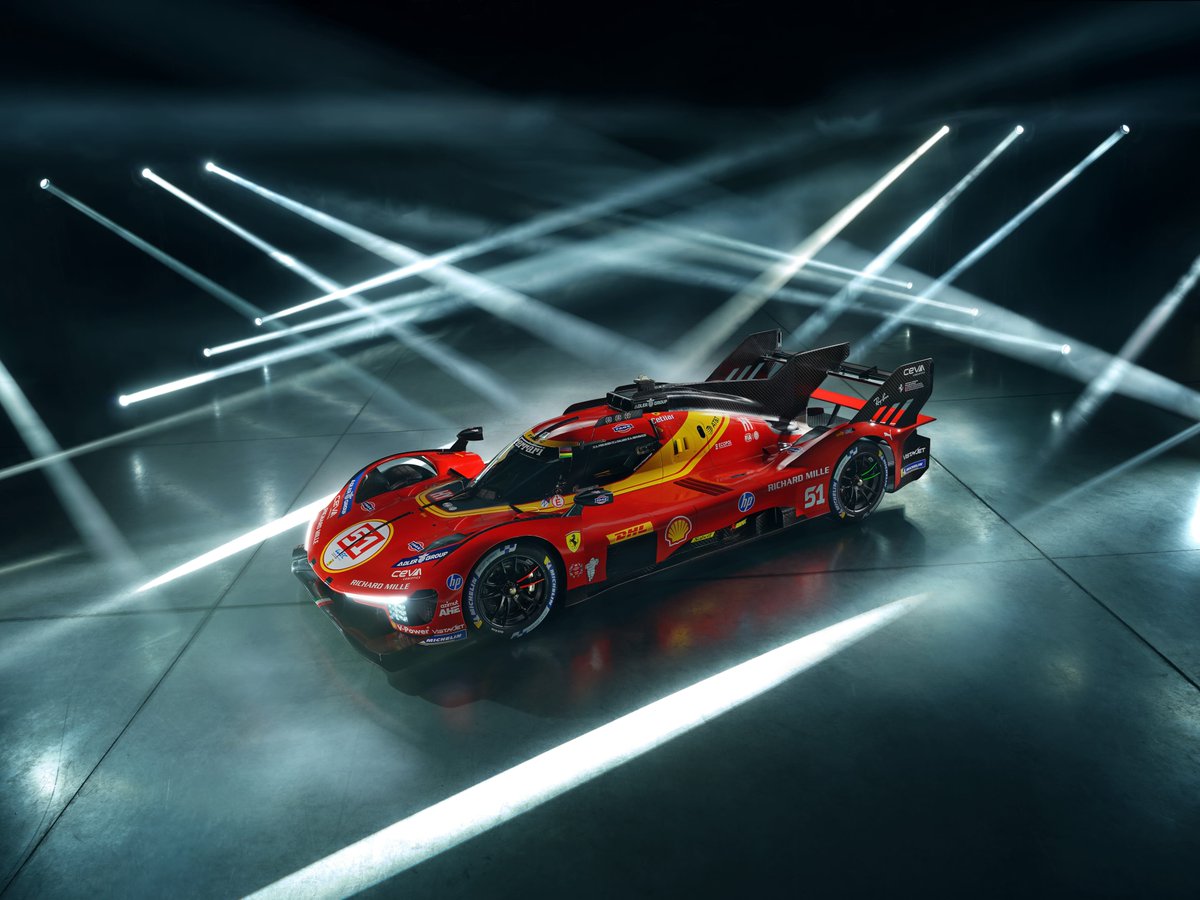 FerrariHypercar's tweet photo. Ferrari unveils 2026 livery of 499P set to defend FIA WEC world titles.

Read more: https://t.co/Ekt3CVbKl8 

#FerrariHypercar #WEC https://t.co/P8Wg2aHEK9