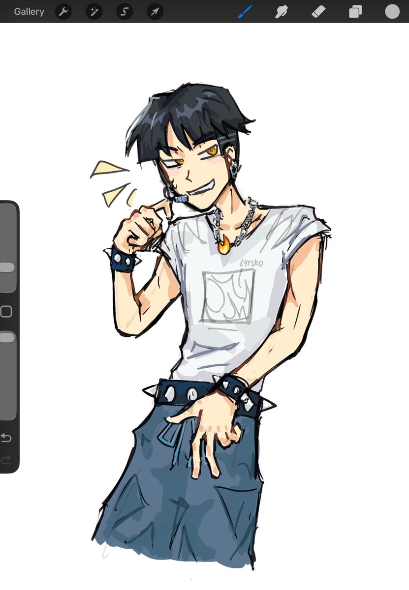ghstaaa's tweet photo. yul is so photogenic but like in a drawing way #dctwt https://t.co/VWEFvT94OC