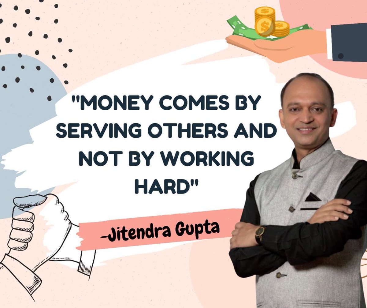 ssyjitendra's tweet photo. Money isn’t earned by grinding endlessly, but by creating value and serving others income follows impact, not effort alone. — Jitendra Gupta

#CareerGrowth #Motivation #InspirationalQuotes #MoneyThoughts #LifeLessons #JitendraGupta https://t.co/c4BbzDlOMx