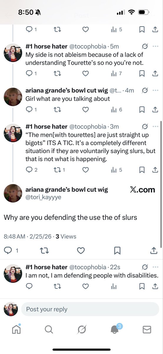 #1 horse hater tweet media