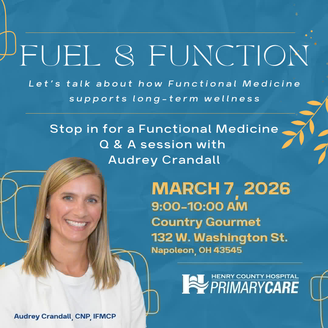 Curious about Functional Medicine? Stop out to grab a coffee at Country Gourmet and chat with Audrey Crandall on Saturday, March 7th!