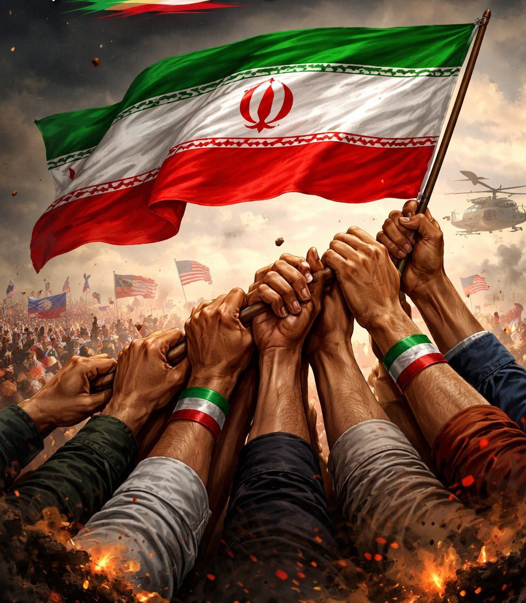 nazHANENS's tweet photo. جمهوری اسلامی ایران 🟥☫🟩
آخرین قرارگاه حسین بن علی و آخرین خاکریز بشریت است
#پرچم_غیرت  
#جانم_فدای_پرچم https://t.co/gfywP00oFa