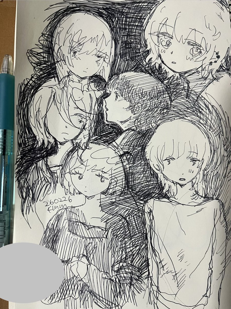 #doodle 顔