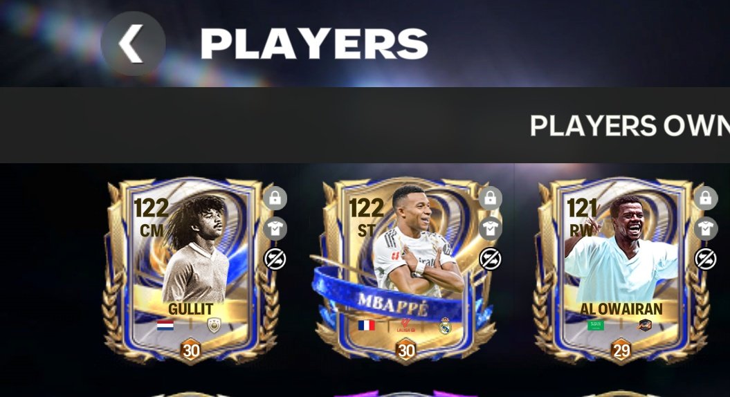 Nyam255's tweet photo. @purefootball_x Even if I got three this players but the system of draft I hated that system rate for is 1. Fuck you @EASFCMOBILE https://t.co/RR0ej4Gtgb