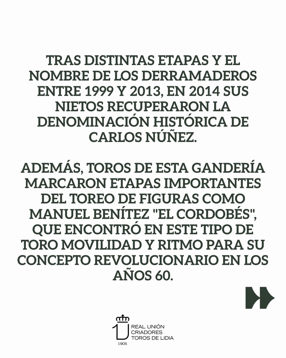 Real Unión de Criadores de Toros de Lidia tweet media
