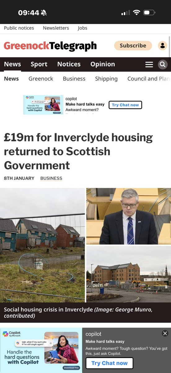 <a href="/FrancescaLabour/">Francesca Brennan</a> <a href="/ScottishLabour/">Scottish Labour</a> Then why are Labour Councils not spending their allocated housing budgets given to them by the ScotGov Ms Brennan?

Answer the question.