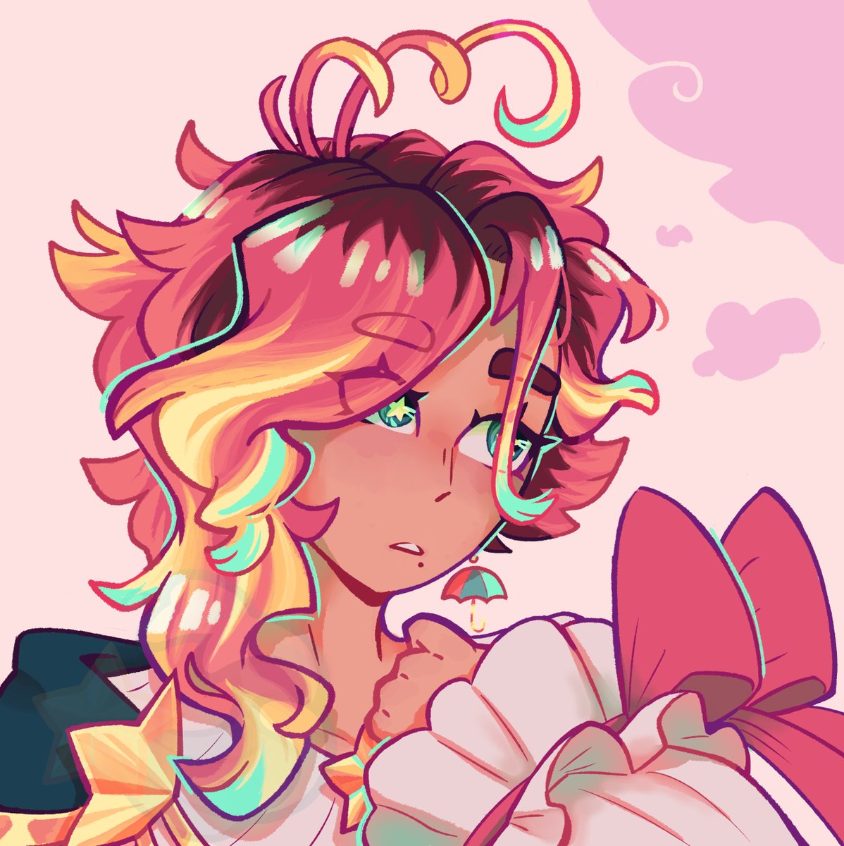 AstriumVT's tweet photo. New profile pic :D My roots are growing in again....
#Vtuber https://t.co/y30rmw6ErK