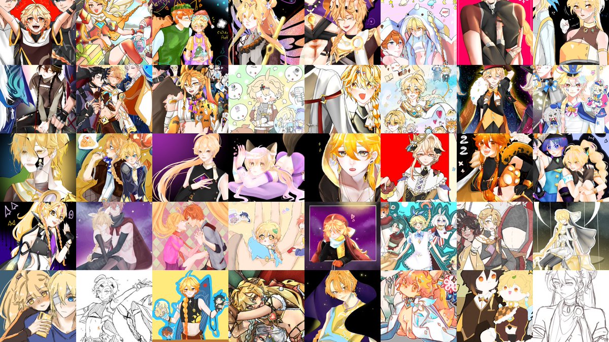 พี่เท่ออยู่มาทุกลายเส้นอะ ยังไม่รวมวาดเล่นในหนังสือ ในไอแพดเครื่องเก่า หรือตามเวลาเรียนเวลาว่างนะ ถ้ารวมน่าจะเกิน500รูป วาดทุกวัน555555555555