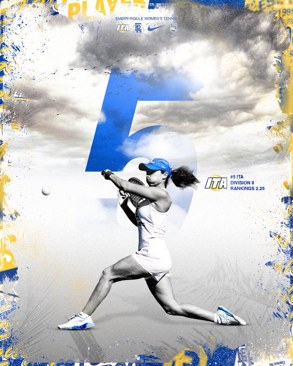 ERAUWTennis's tweet photo. TOP FIVE IN THE NATION!! 

#GoERAU // #TopFive // #Ranked https://t.co/RGIs5nnaTh