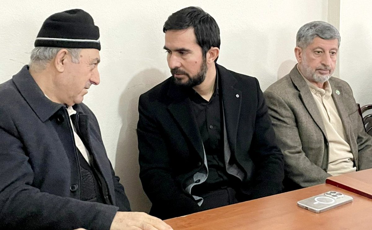 Bursa'mızın saygın iş adamlarından Fuat Karadoğan'ın Merhume annesi Habibe Karadoğan ve merhum Mehmet Nezif Solmaz’ın taziyelerine katılarak aileleri ile acılarını paylaştık.

Rabbim mekânlarını cennet eylesin, ailelerine, sevenlerine metanet ve sabır versin.