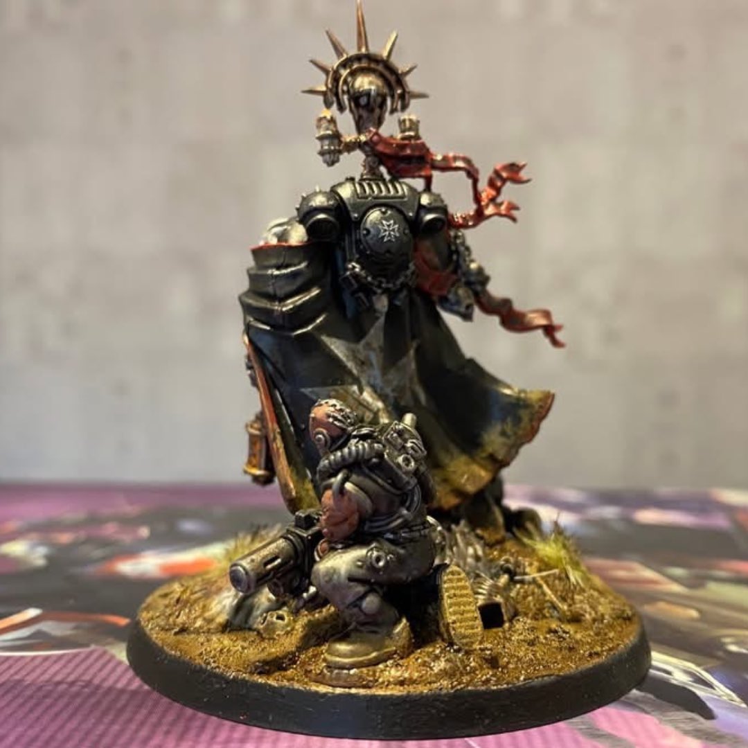 theeternalcrus1's tweet photo. Here is Lewis Watson’s #HighMarshallHelbrecht for our #mar26btbannercompetition
Remember, if you want to enter yours. You have to post it in our Facebook group:
https://t.co/jAEt3QH5Qj
#chaptermaster #spacemarinechaptermaster #helbrecht #chaptermasterhelbrecht #blacktemplar https://t.co/YZaes8bfkl