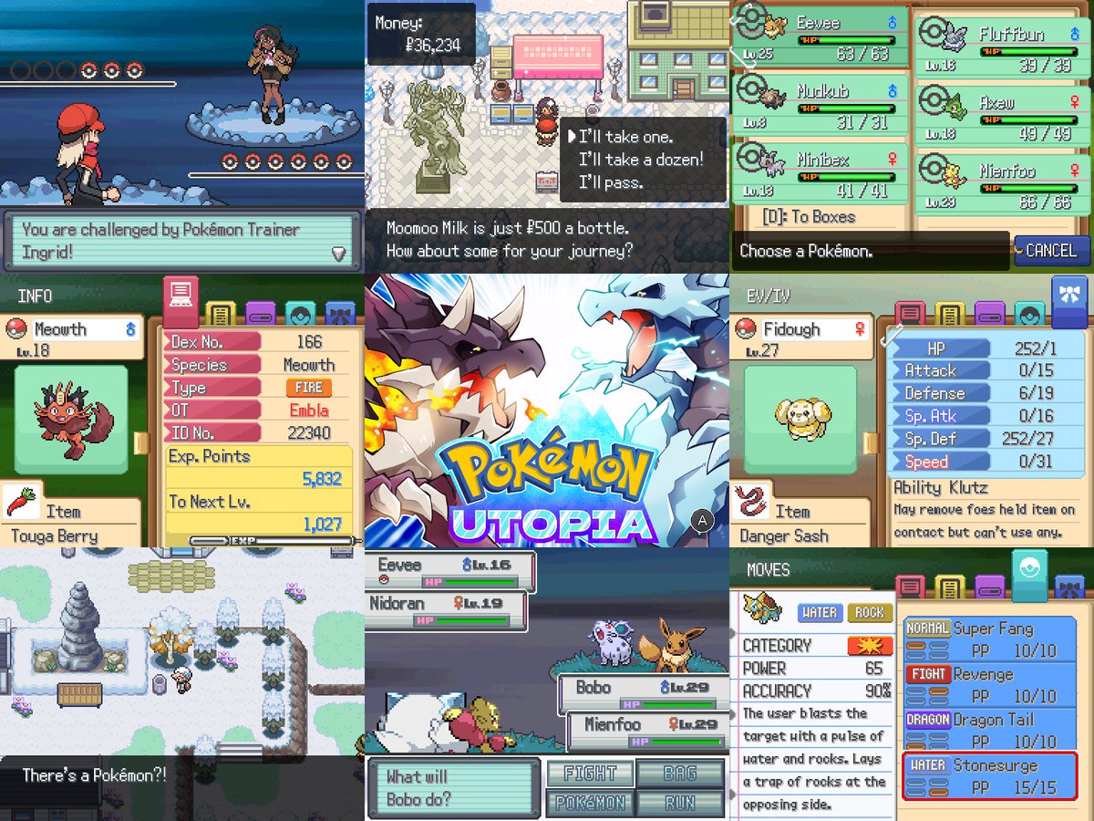 Pokémon Utopia ❄️ ᚢᛏᛟᛈᛁᚨ tweet media
