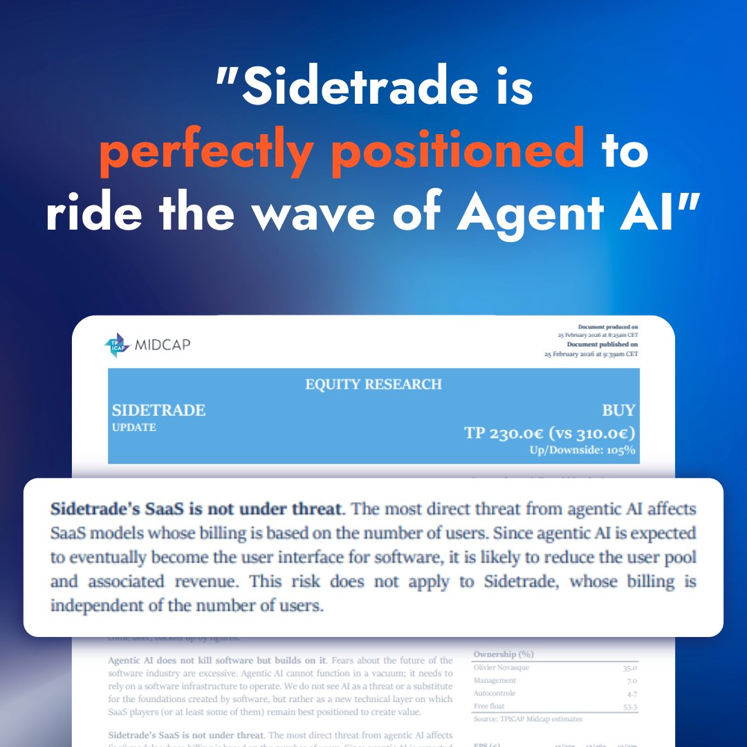 Sidetrade tweet media