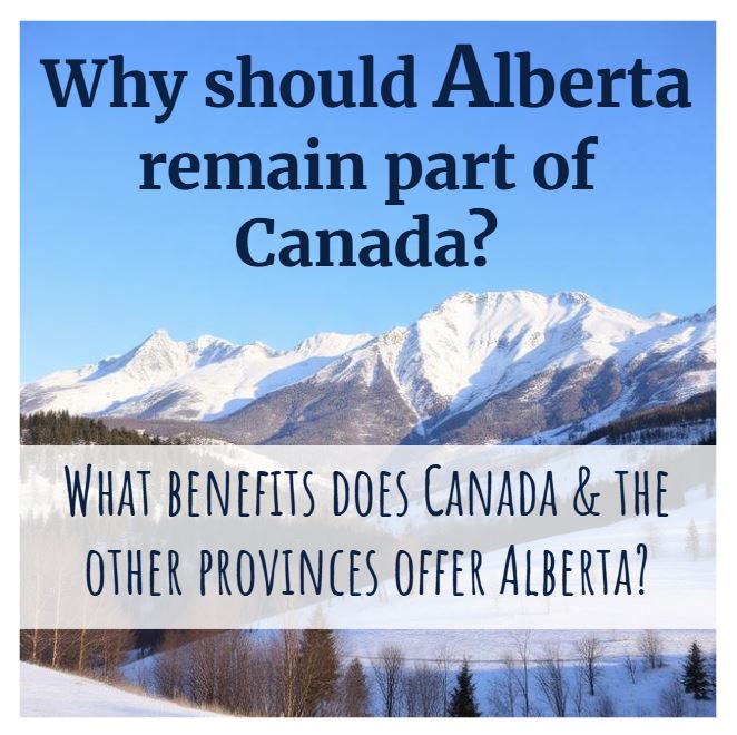 If Canada &amp; the other provinces want Alberta to stay, please list all of the benefits that we have experienced as part of Canada that we could not easily do for ourselves.

Prove to Albertans how we are supposedly better off ruled by Canada. 

Go on. Try.
#AlbertaIndependence