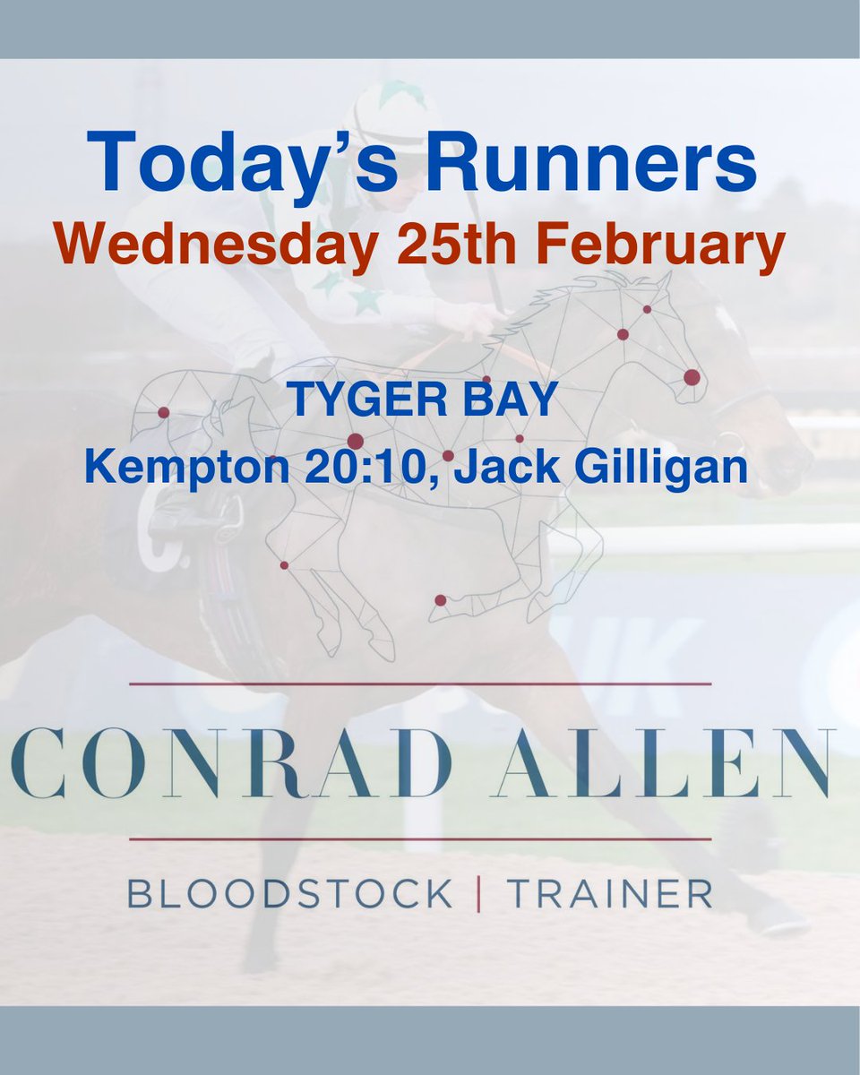 Conrad Allen Bloodstock tweet media