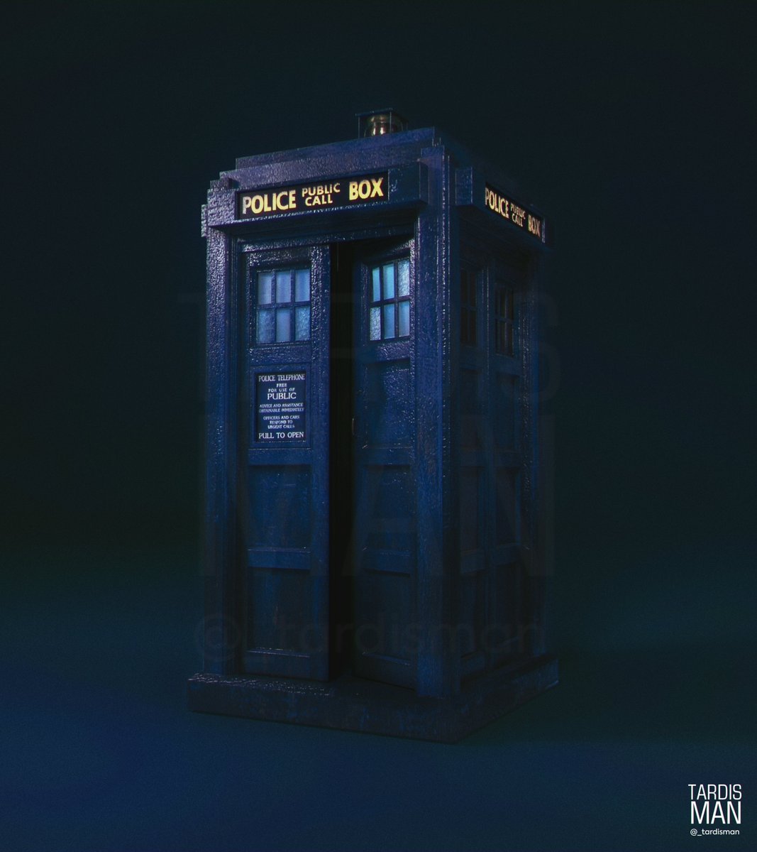 TARDISman550's tweet photo. Updated my Mc gann Exterior textures to feel more life like 

and recreated another still from the film promo images , just without Mc coy or Mc Gann 

Rendered in Keyshot

Enjoy folks 

#TARDIS #DoctorWho #3DModel  #McGann #RussellTDavies #Photoshop #BigFinish #doctorwhobbc https://t.co/5awFLCRdFS