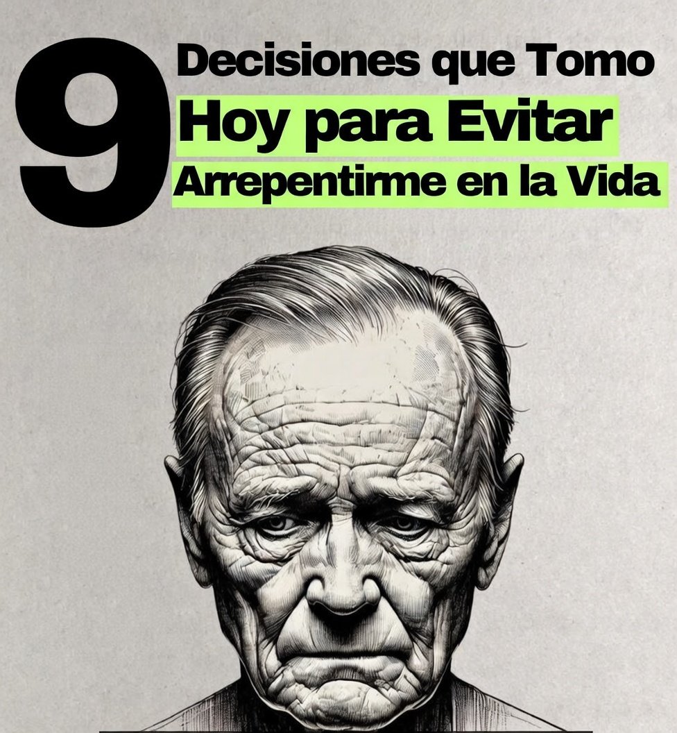 HProductiva's tweet photo. 9 Decisiones que Tomo Hoy para Evitar Arrepentirme en la Vida

- Hilo - https://t.co/GQ3YYtoPGn