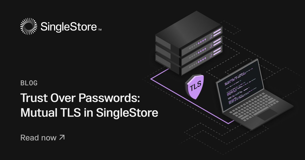 SingleStore tweet media