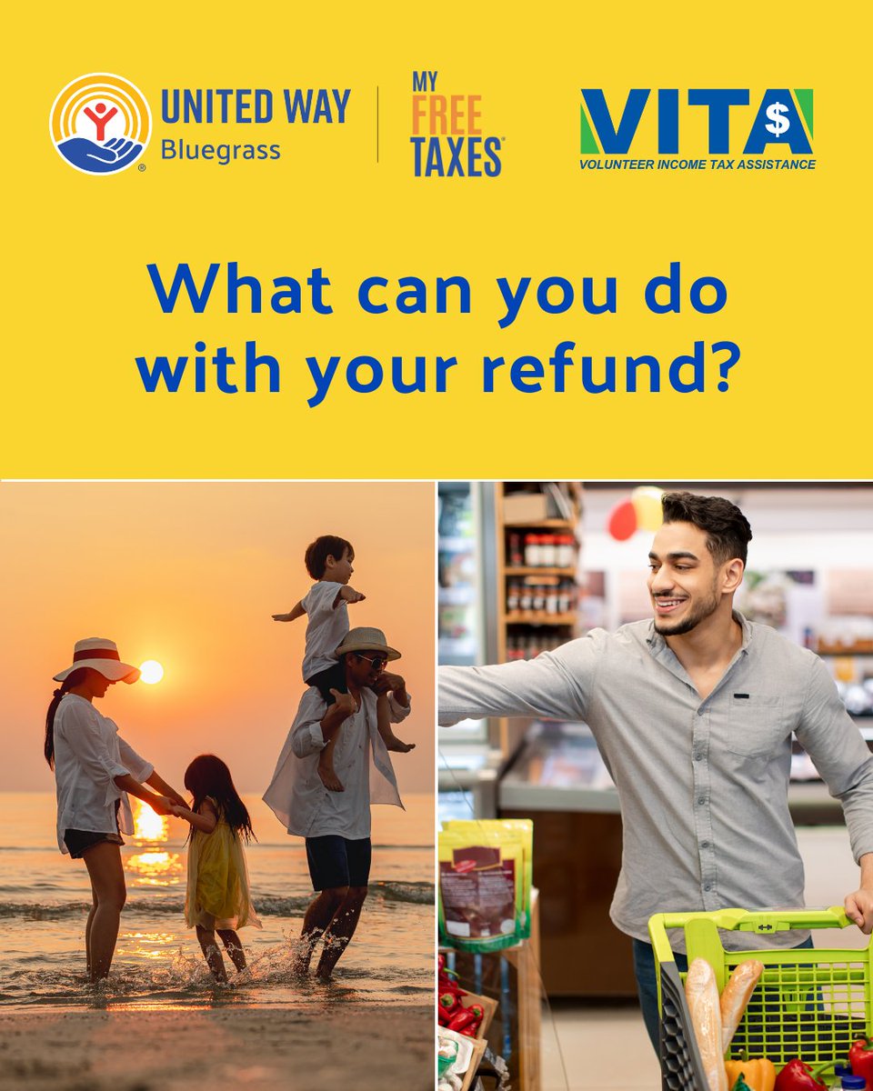 What can you do with your refund?💰

Easy, and accurate tax filing for individuals or households earning under $89,000 last year. VITA free tax preparation services are available to those earning under $69,000.

Start now by visiting our website: uwbg.org/vita