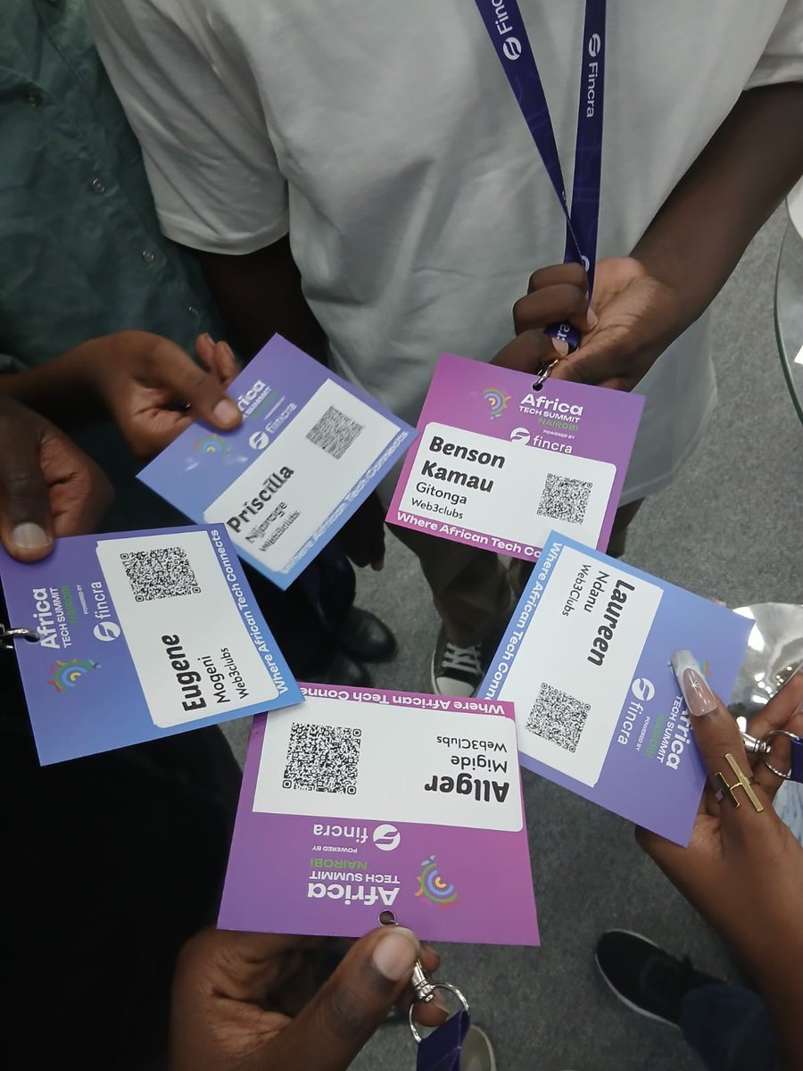 ndanukl's tweet photo. Spent a day at #AfricaTechSummit courtesy of @Web3Clubs 🔥 The theme that kept coming up? Blockchain for the everyday person. Real solutions. Real people. As a dev with a heart for social work, I couldn't have asked for a better first taste of the Web3 ecosystem! https://t.co/QBTYkdL386