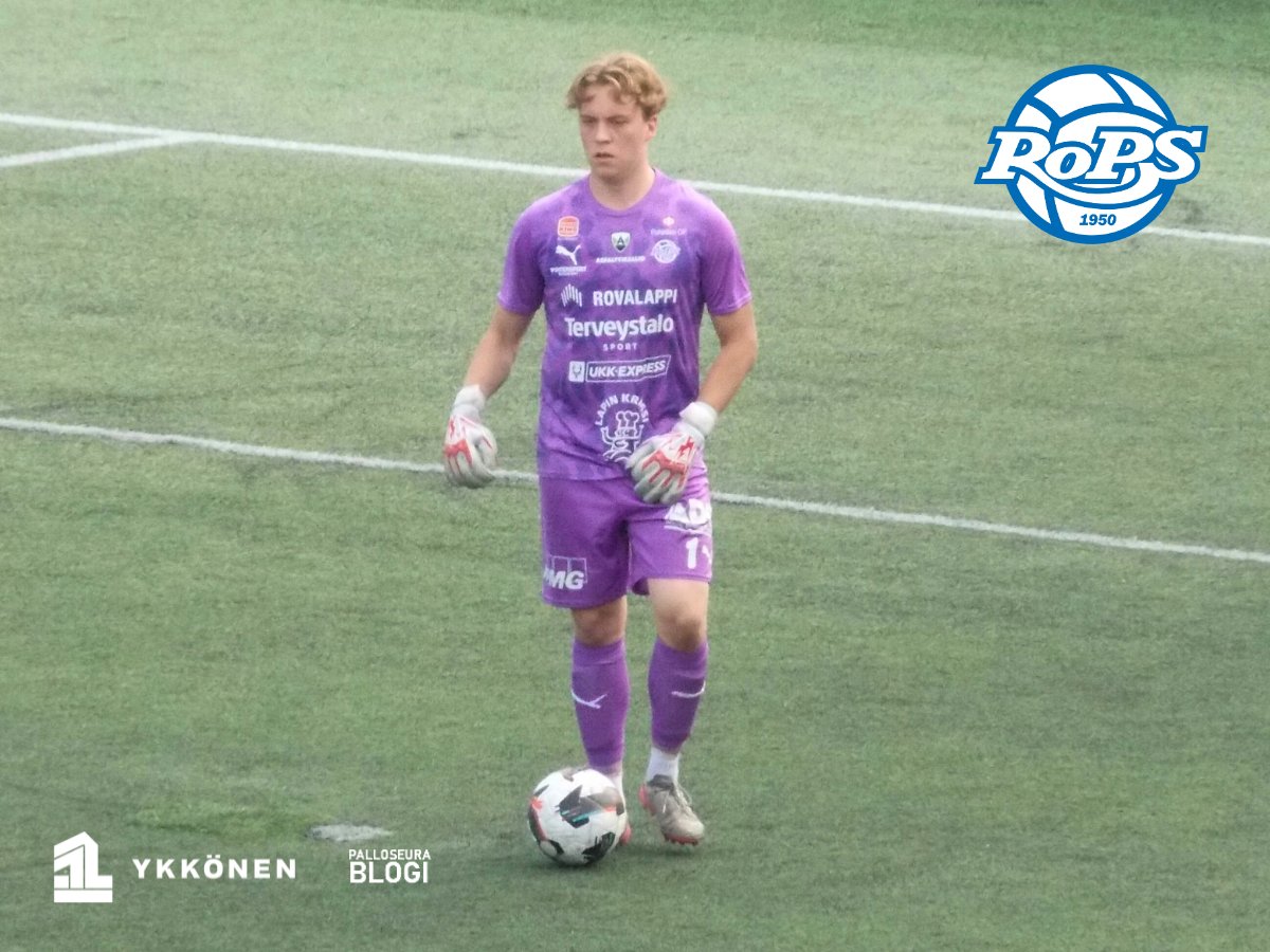 Sopimusuutisia! Maalivahti Tino Korhonen jatkaa Palloseuran väreissä myös kaudella 2026! 💙 #siniselläsydämellä #RoPS #Ykkönen