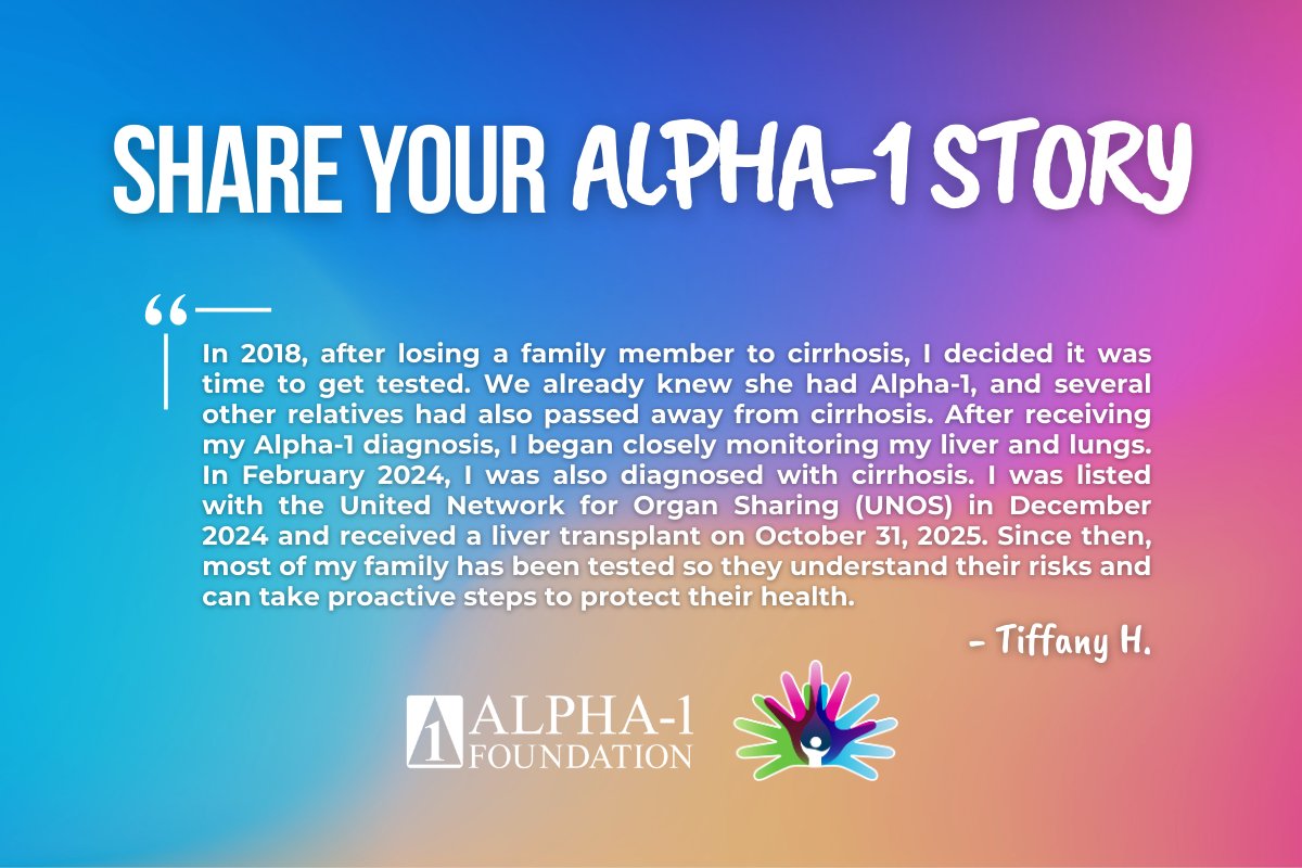 Alpha-1 Foundation tweet media