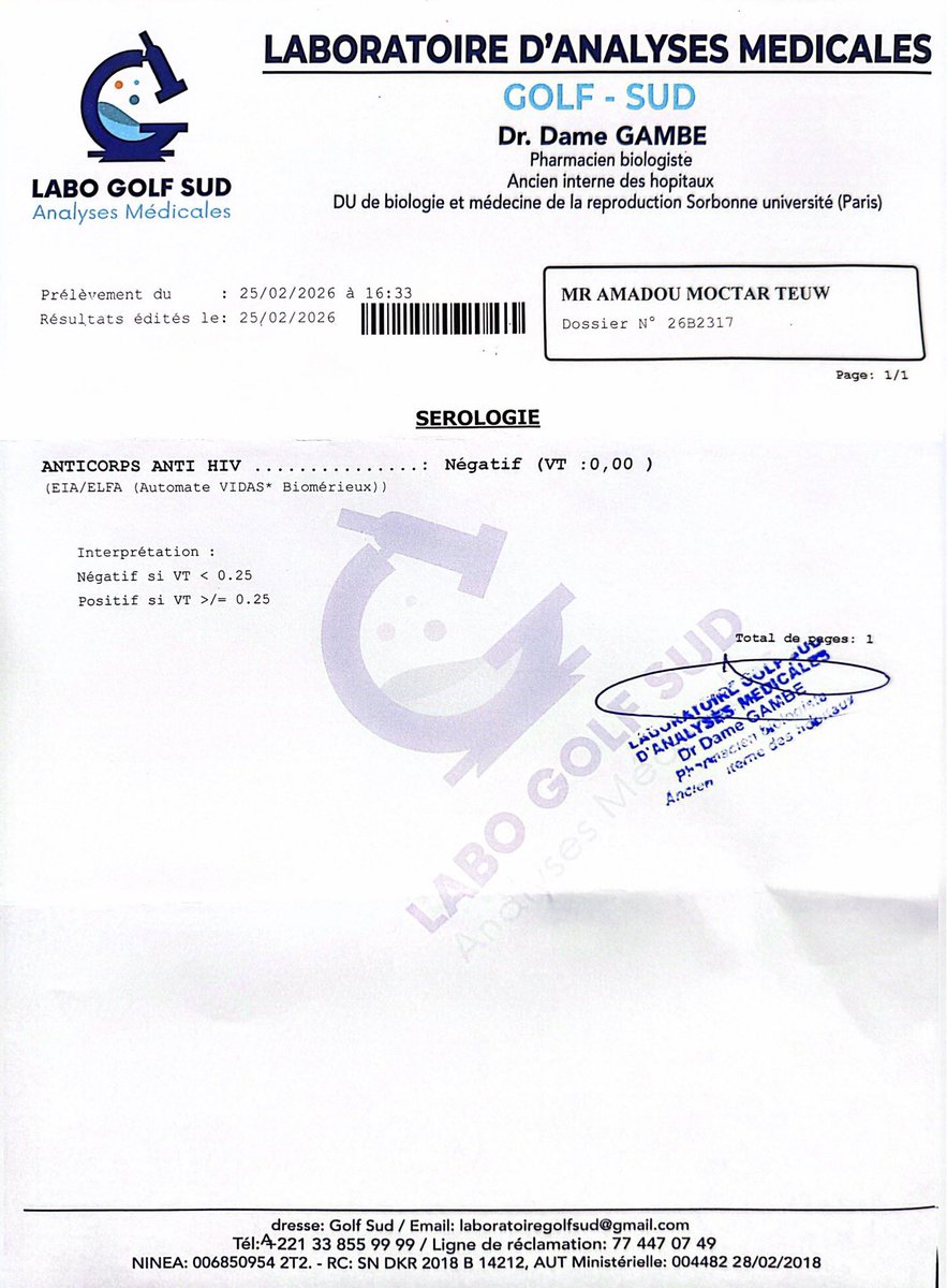 Amadou Moctar Rahim TEUW tweet media