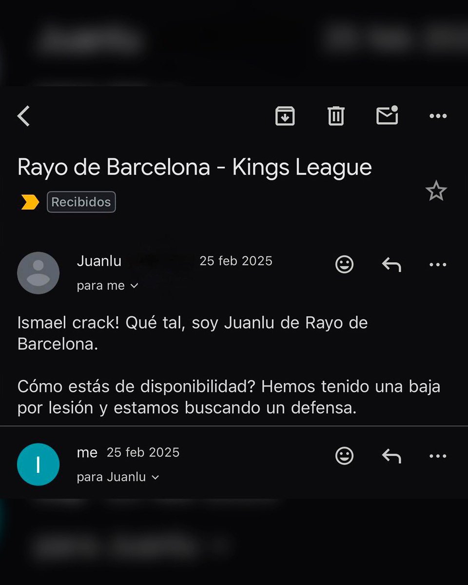 Rayo de Barcelona tweet media