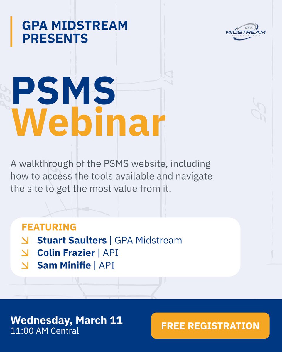 GPA Midstream Association tweet media