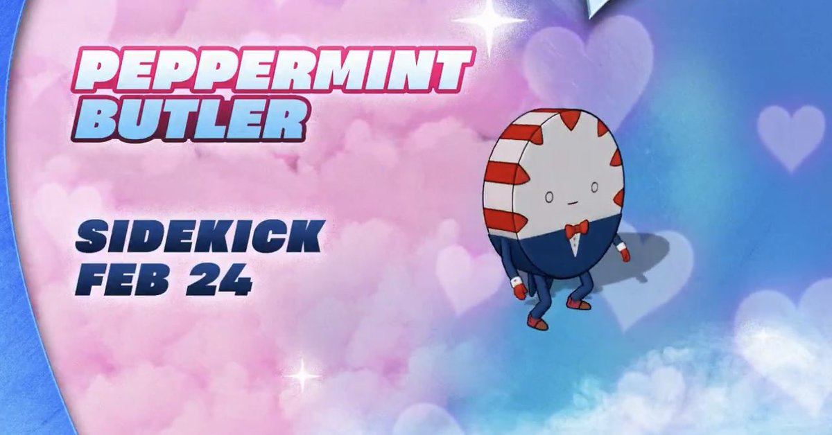 Adventure Time’s Peppermint Butler – Fortnite Sidekick Drops this Friday.

#Fortnite x #adventuretime