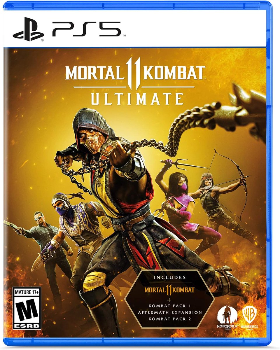 LastGenToronto's tweet photo. New arrival: Mortal Kombat 11 Ultimate PS5 (used, complete) Only: $24.99 #PS5 #mortalkombat11ultimate #mortalkombat11 #videogames #videogame #videogamestore #Toronto https://t.co/mcMEoysYMs