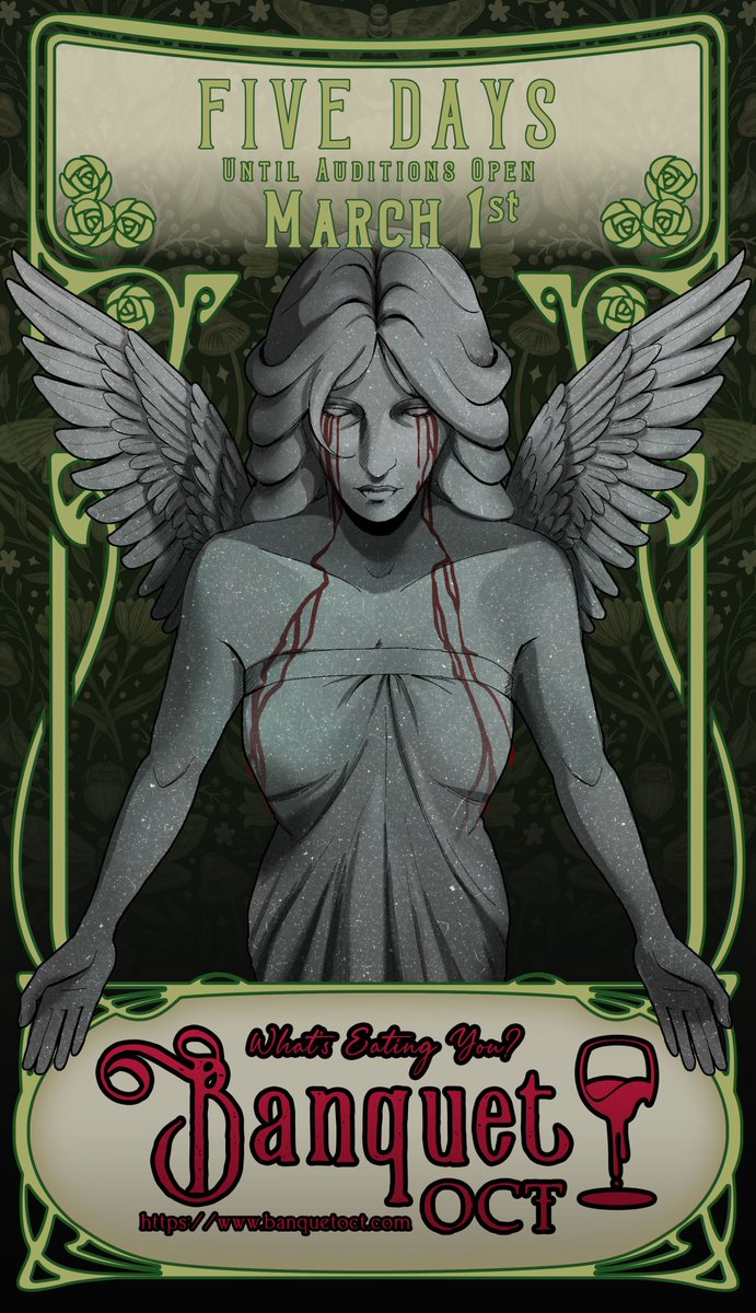 BANQUET OCT will officially be open for auditions on March 1st, 2026!!! GET READY!!! banquetoct.com

Join us! discord.gg/kSazUBqAXQ

#banquetoct #banquet #oct #bodyhorror