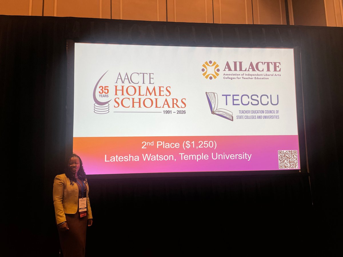 templecehd's tweet image. Temple University’s Holmes Scholars had an incredible time at the AACTE Annual Meeting in New Orleans last week!

Already looking forward to next year! #AACTE #Holmes #Scholars #TempleOwls