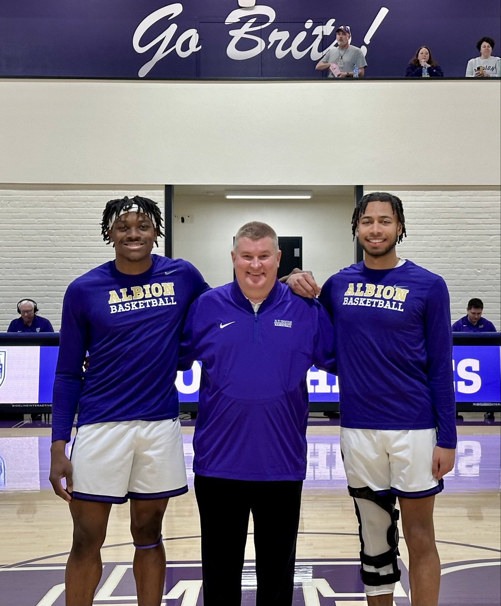 Albion College Men's Basketball tweet media