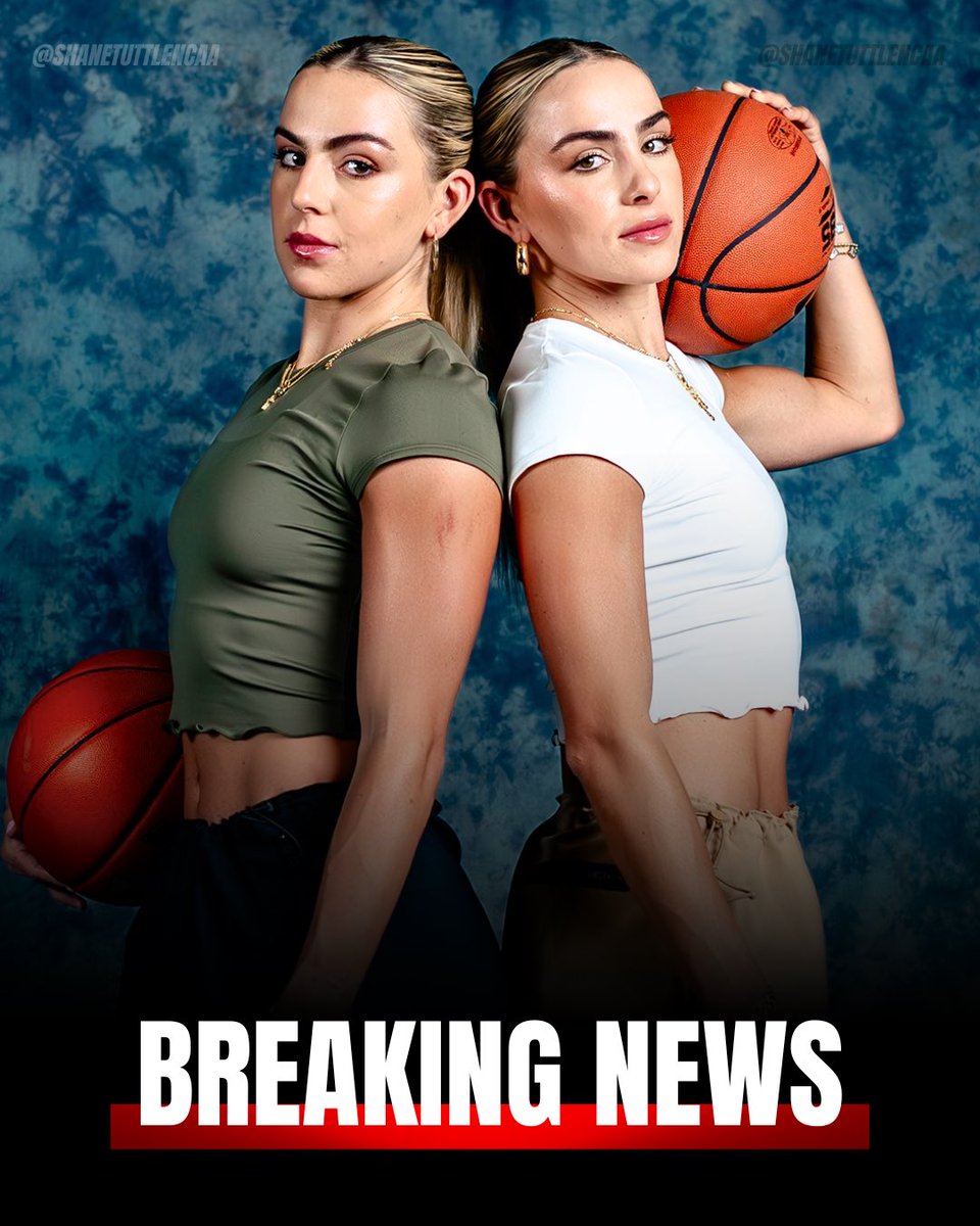 NEWS: Hanna &amp; Haley Cavinder are exploring a return college basketball, sources tell me.

Miami, Florida, and LSU are viewed as the twins’ preferred landing spots.