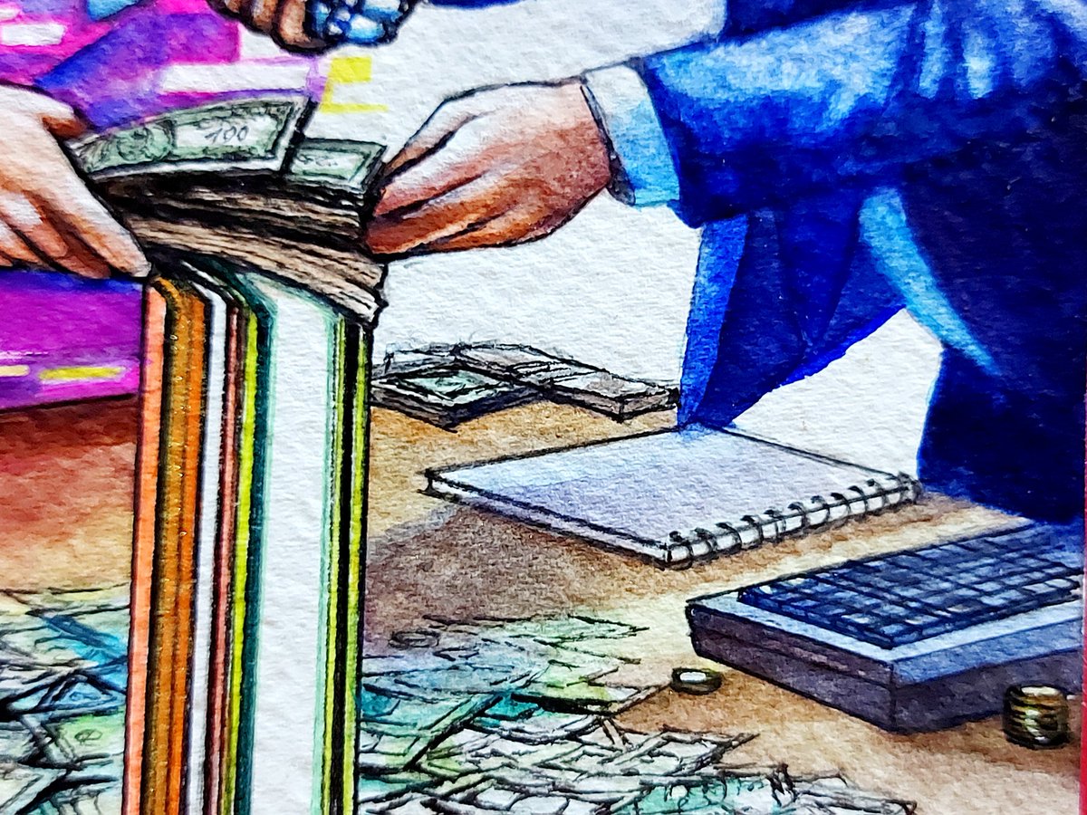 sungkayan1112's tweet photo. Watercolor Cut and paste
circle diameter 26cm #art
#drawing #illustrationart
#technicalpen
#watercolor
#painting
#picture
#corruption
#avoid
#engage
#system
#incorruptible
#machine
#prohibition
#warning
#front
#totalitarian
#artificialintelligence
#robot
@sungkayan1112 https://t.co/swv48hyVMR
