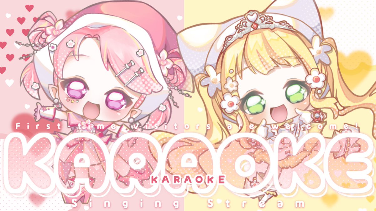 【👑合唱歌回】正能量滿滿雙人組🌸 .ᐟ.ᐟ 充滿歡笑的歌回也不能少了你💕 Feat. 天櫻咲樂 <a href="/Huayu_Sakura/">天櫻咲樂🌸皮克敏中毒瘋狂走路中🌱【花遊工作室Vtuber】</a> 
今天晚上20:00
youtube.com/live/eLCSXVxzc…
封面繪師感謝音弦老師 💕