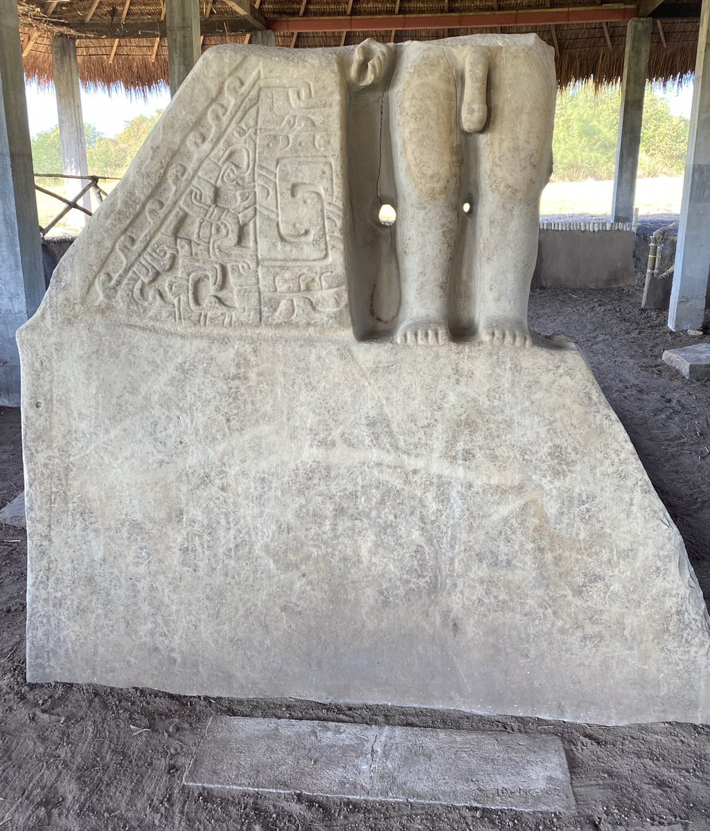 radioactivered's tweet photo. One of the most famous features of the ancient city of Tamtoc in Mexico is “The Governor”, a striking stone sculpture that dates back to around 600 BC–AD 1350. 

He is a male figure carved from limestone, notable for his massive, exaggerated phallus and partially missing body, which gives him a powerful and almost otherworldly presence. The sculpture was carefully carved in the round, meaning it was sculpted fully on all sides rather than as a relief, allowing it to be viewed from multiple angles. His prominent features (particularly the oversized penis) emphasize fertility and virility, symbolizing not just human reproduction but also agricultural abundance and the continuation of the community. 

“The Governor” is thought to have played a role in rituals or public ceremonies, standing as a potent emblem of life, prosperity, and social authority within the ceremonial center of Tamtoc.